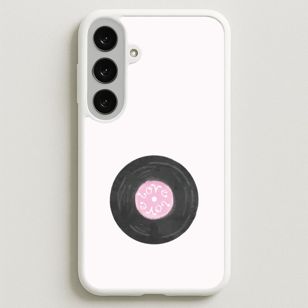 Love Vinyl Galaxy S25FE Case