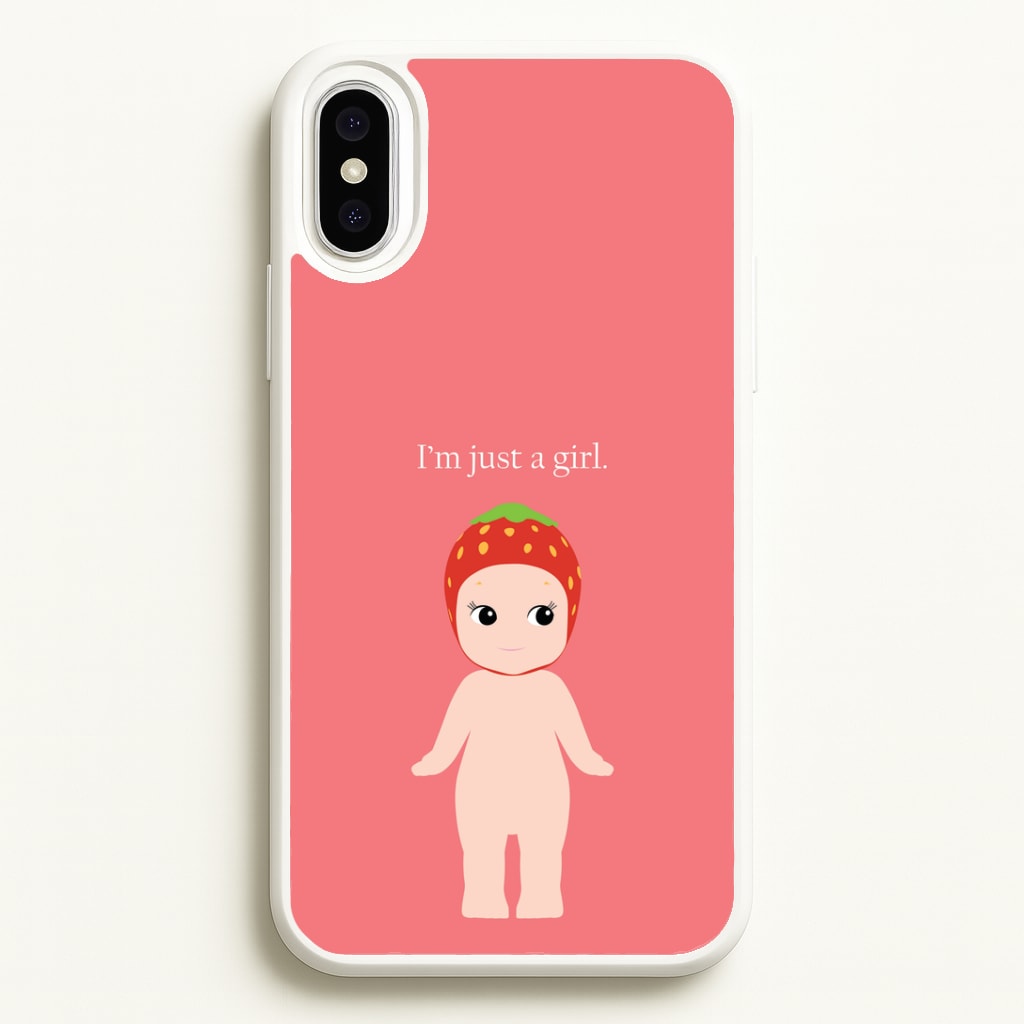 I'm Just A Girl iPhone XS Max Case