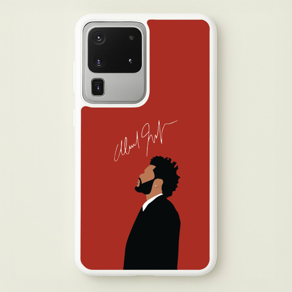 Canadian Singer Signature Galaxy S20 Ultra Case