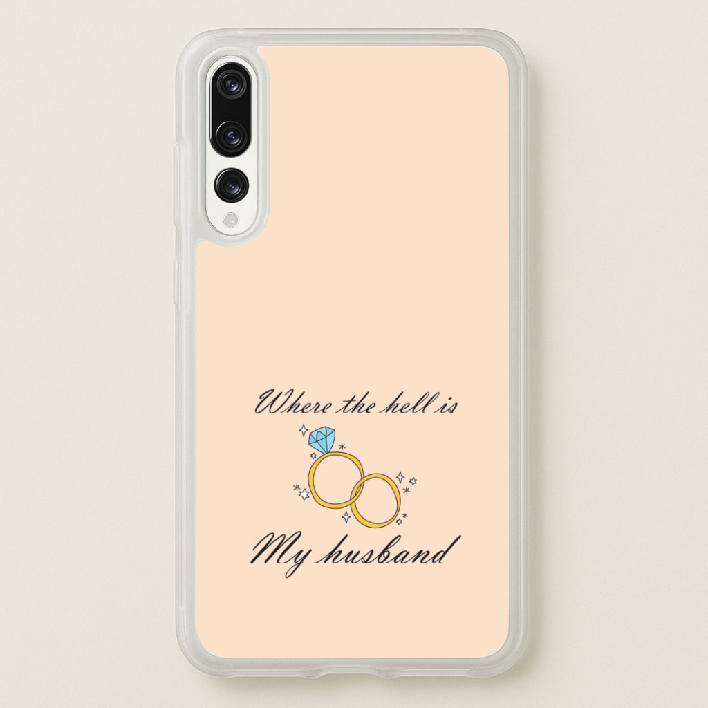 WTHIMH Cartoon Rings Huawei P20 Pro Case