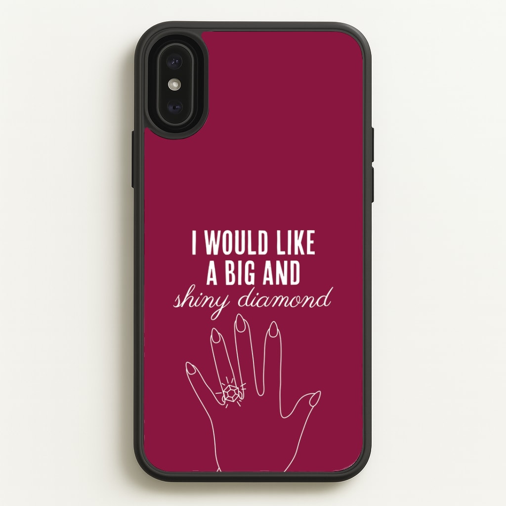 Shiny Diamond iPhone XS Max Case