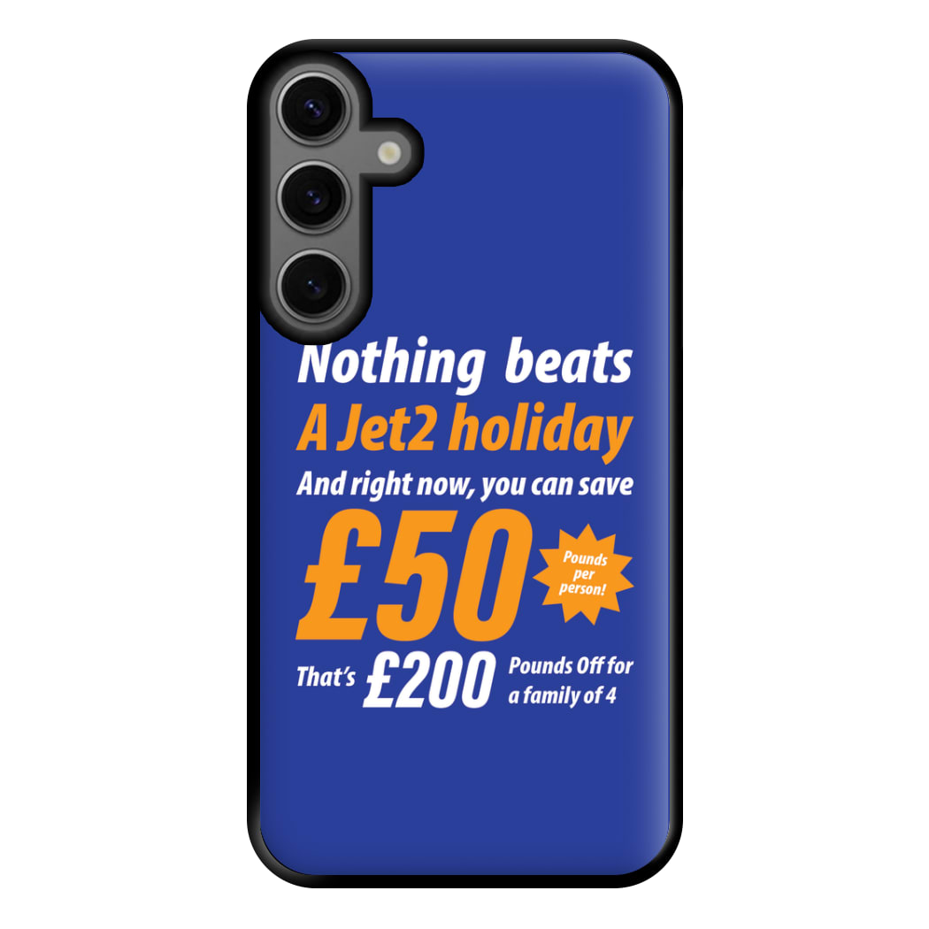 Nothing Beats A Jet Holiday Galaxy S23FE Case