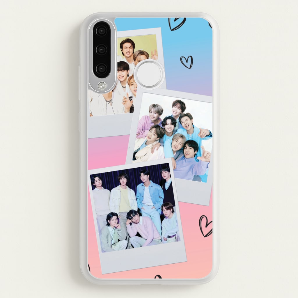 K-Pop Band Polaroid Collage Huawei P30 Lite Case