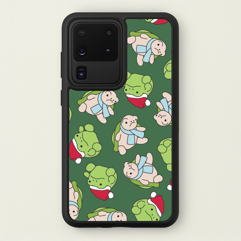 Grumpy Christmas Plushies Pattern Galaxy S20 Ultra Case