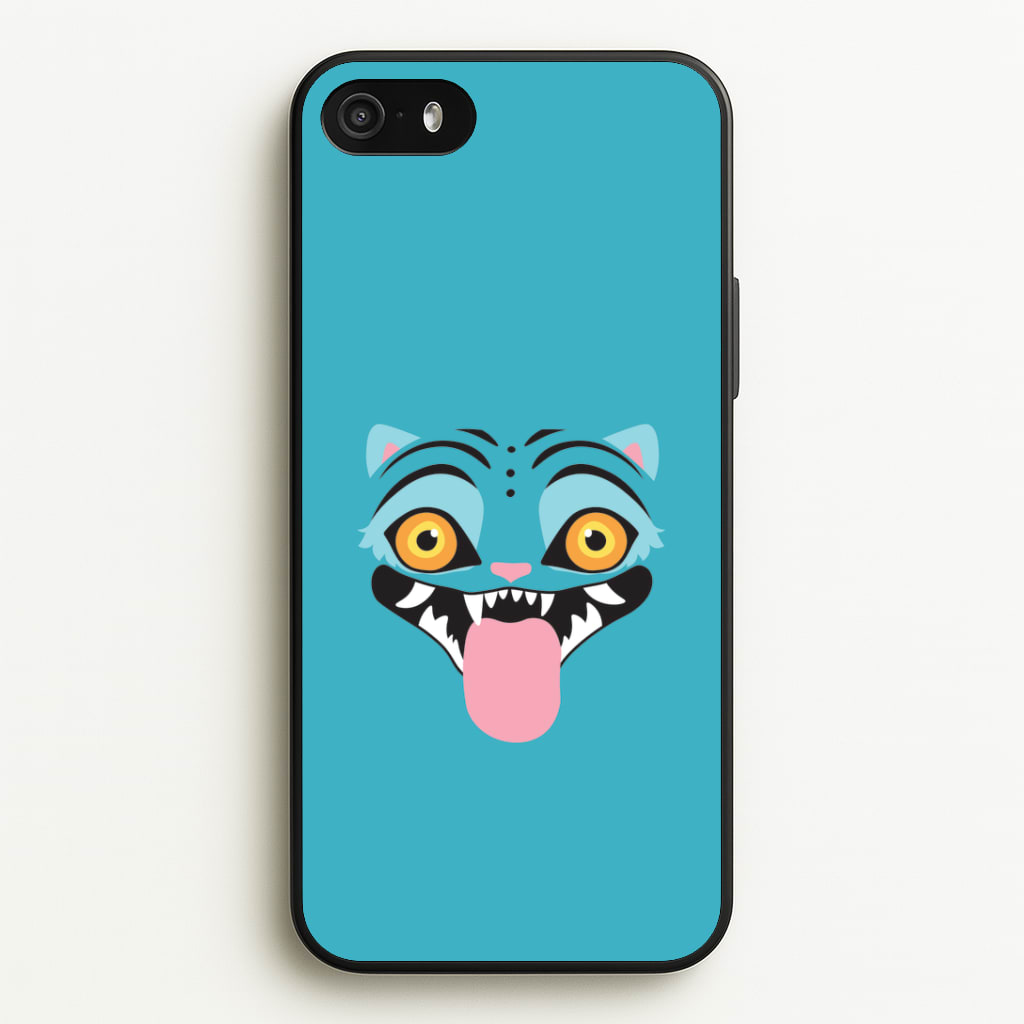 Demon Cat Face iPhone 5 / 5s / SE 2016 Case