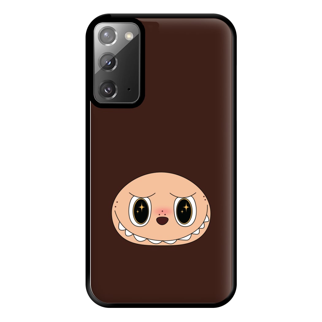 Cute Brown Monster Face Galaxy Note 20 Ultra Case