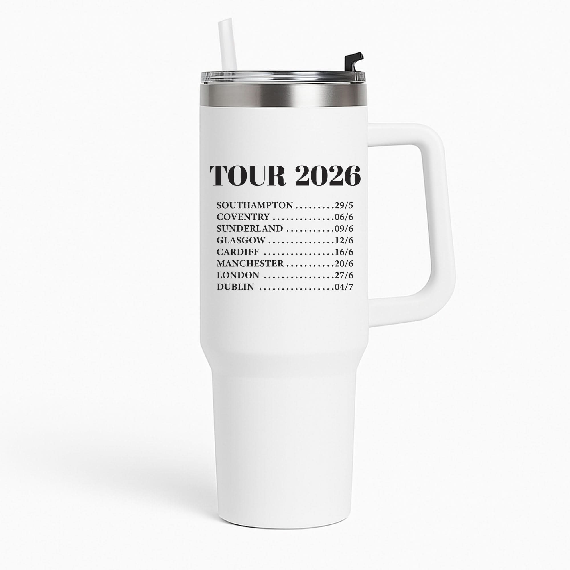 Band Tour 2026 Tumbler