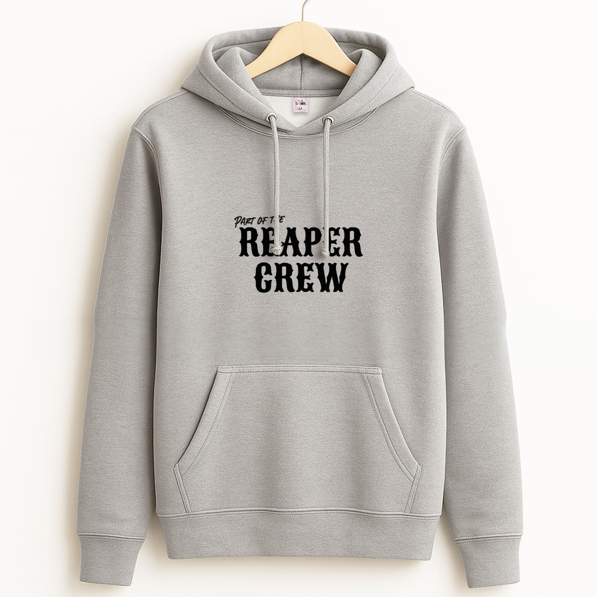 Part Of The Reaper Crew Unisex Grey Hoodie