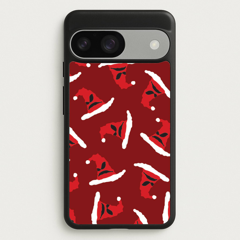 Sorting Christmas Hat Pattern Google Pixel 9 / 9 Pro Case