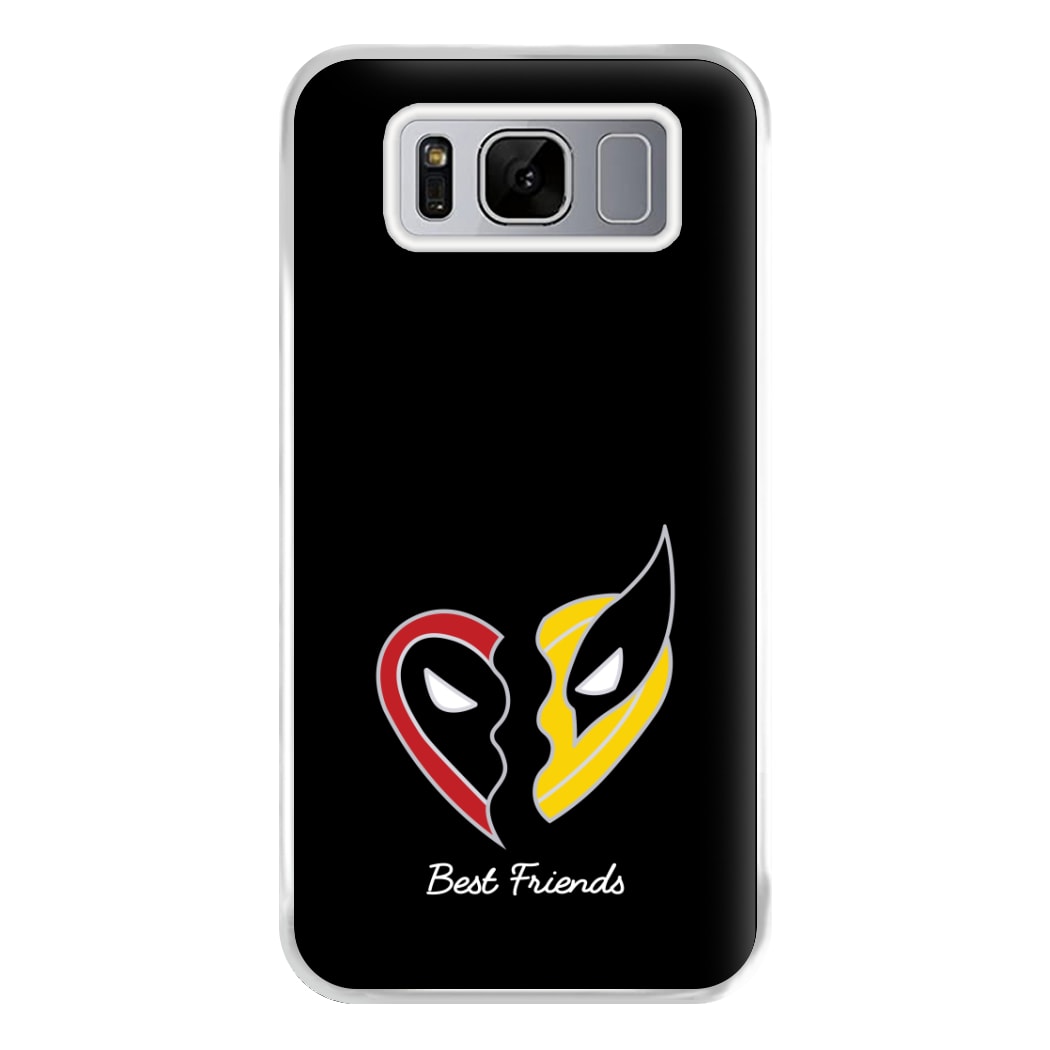 Superhero Best Friends Locket Galaxy S8 Plus Case