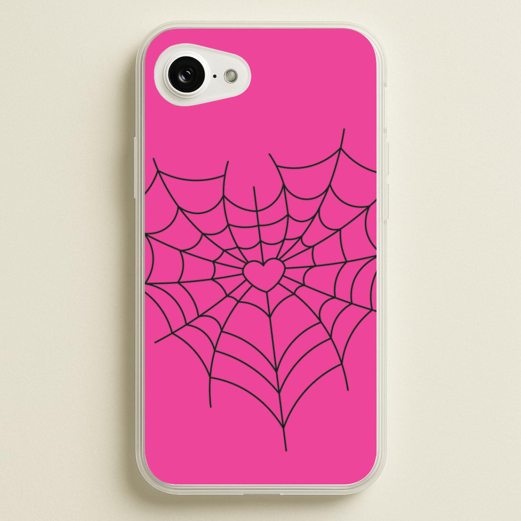 Spiderweb Hearts II iPhone 16e Case