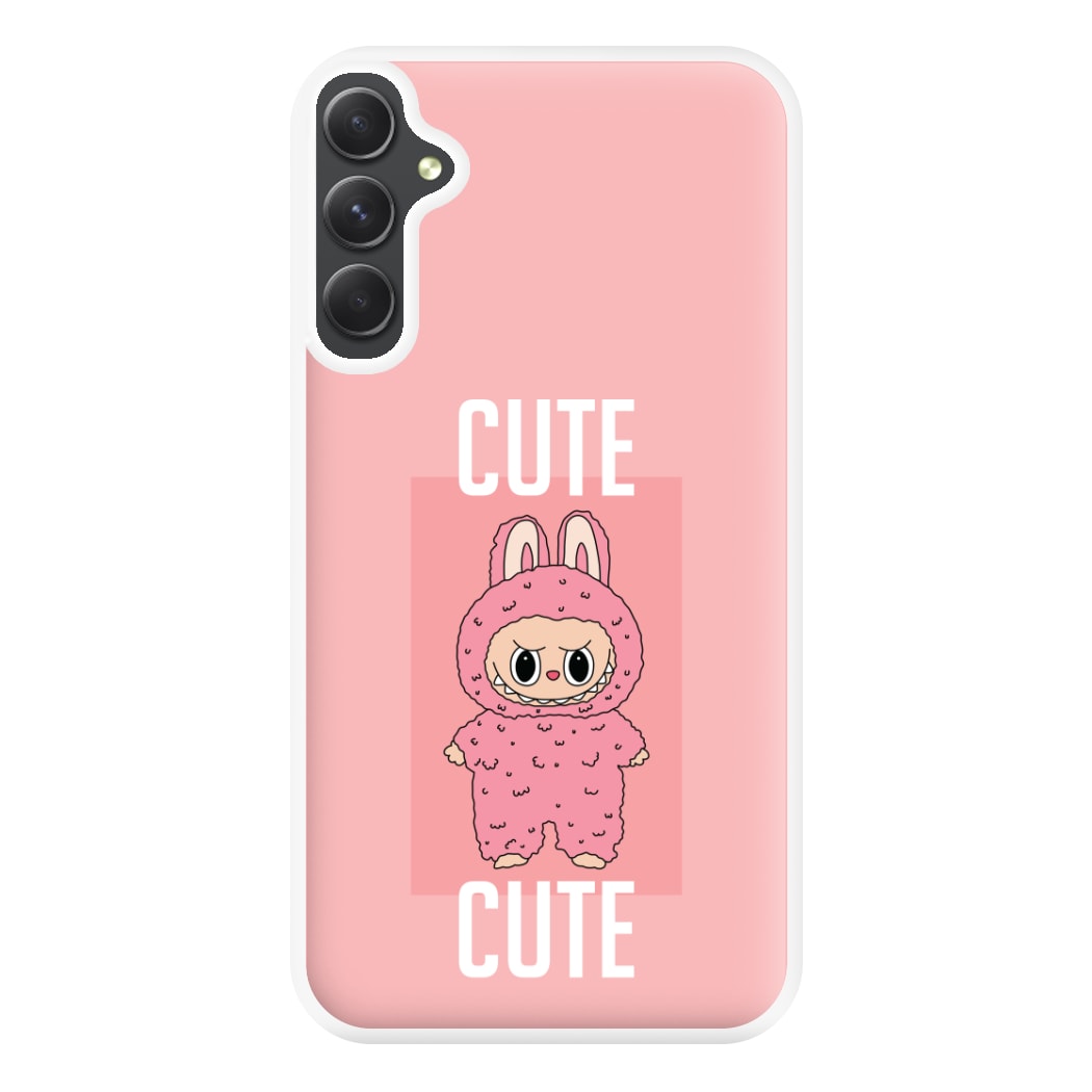 Cute Pink Monster Galaxy A54 Case