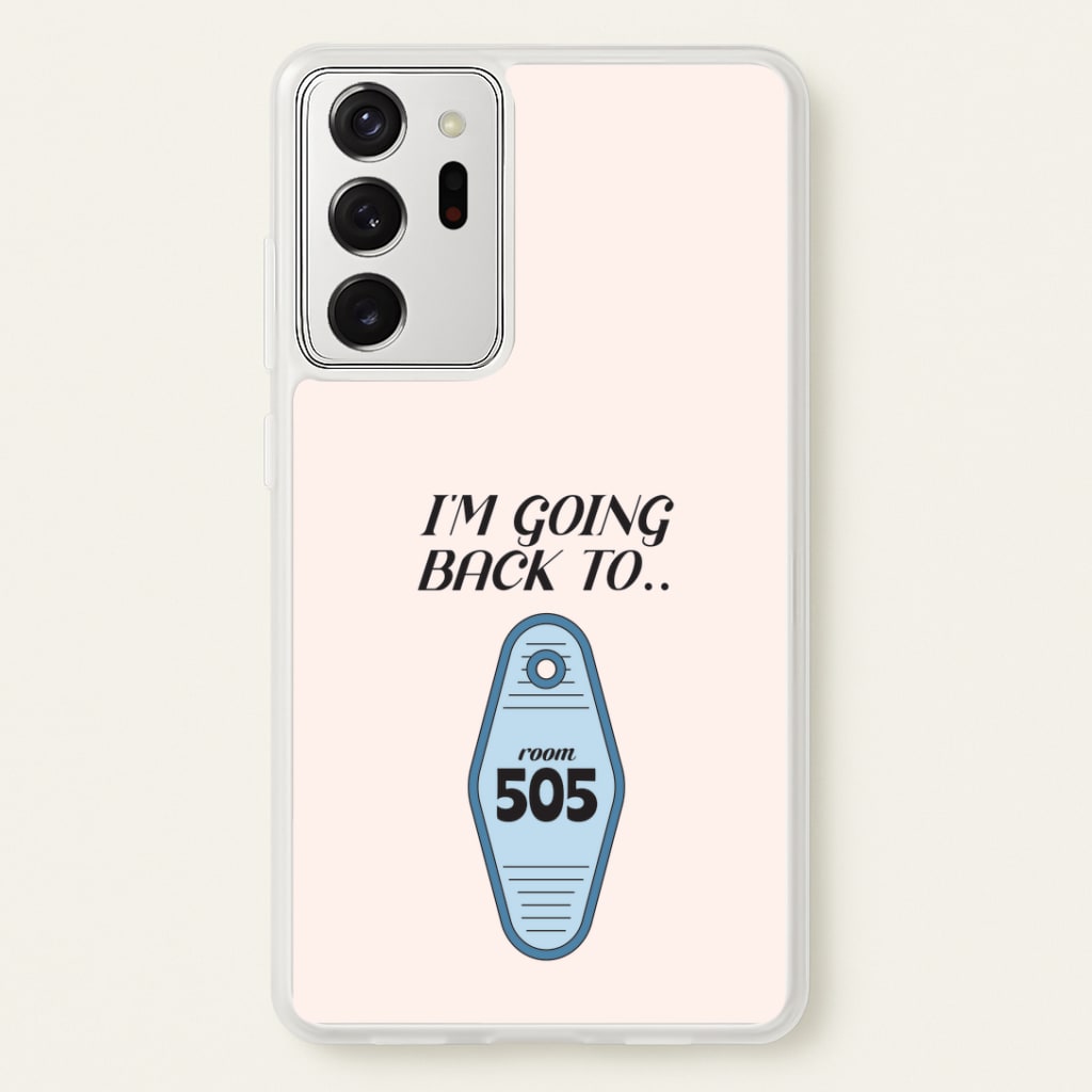 I'm Going Back To 505 Keyring Galaxy Note 20 Ultra Case