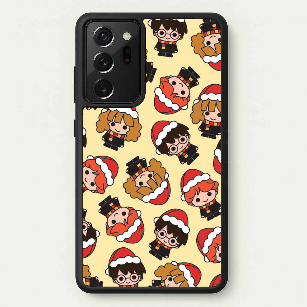 Wizards With Christmas Hats Pattern Galaxy Note 20 Ultra Case