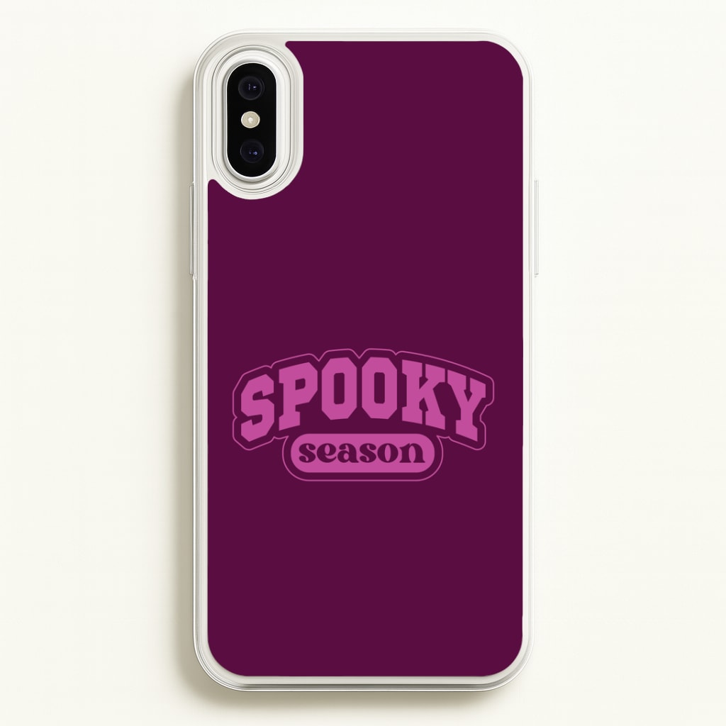 Spooky Season Varsity iPhone XS Max Case