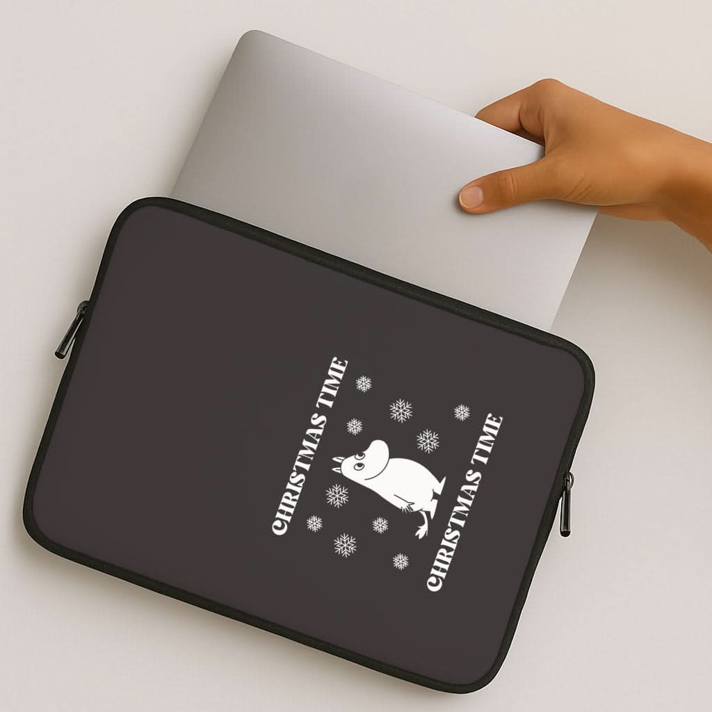 Christmas Time Moom MacBook Cover