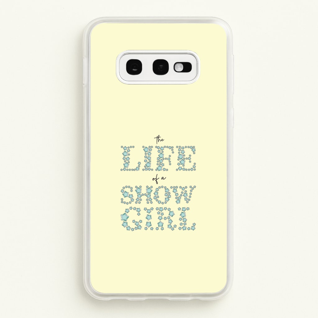 TLOAS Bedazzled Writing Galaxy S10e Case
