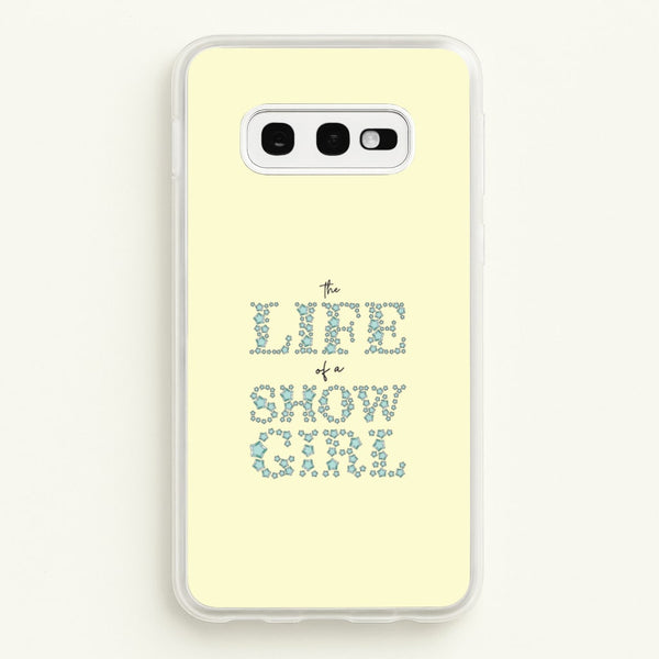 TLOAS Bedazzled Writing Galaxy S10e Case