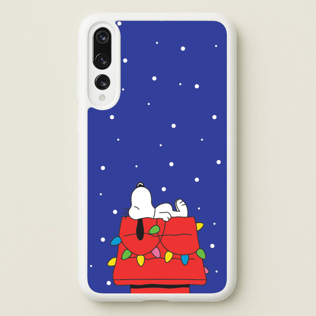 Cartoon Beagle Fairylights Huawei P20 Pro Case