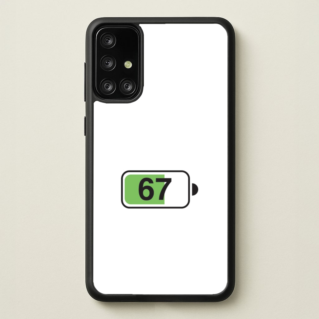 6 7 Battery Galaxy A71 Case