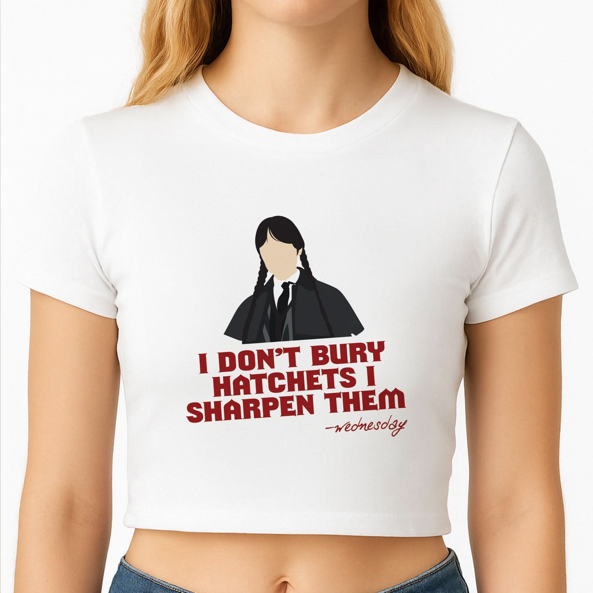 I Sharpen Them Crop Top