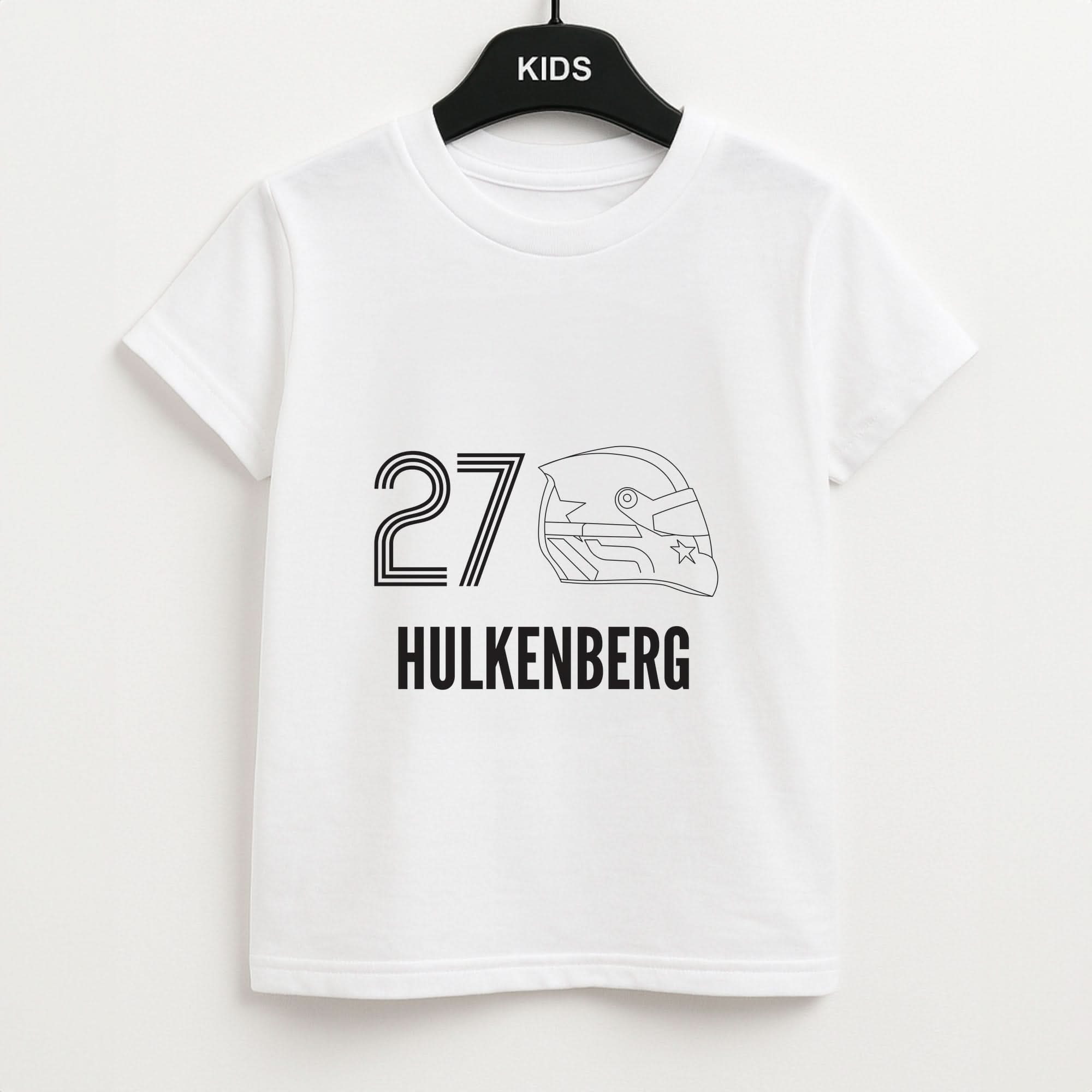Hulkenberg Helmet 2026 Kids Unisex T-Shirt