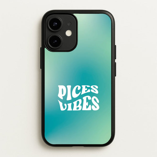 Pices Vibes Gradient Zodiac iPhone 12 Mini Case