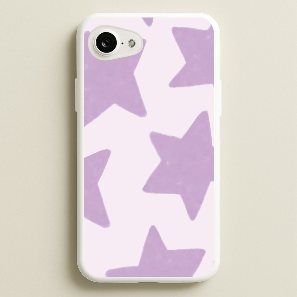 Lilac Stars iPhone 17e Case