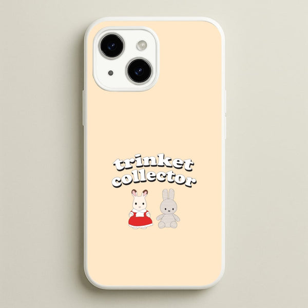 Trinket Collector Biege iPhone 14 Plus Case