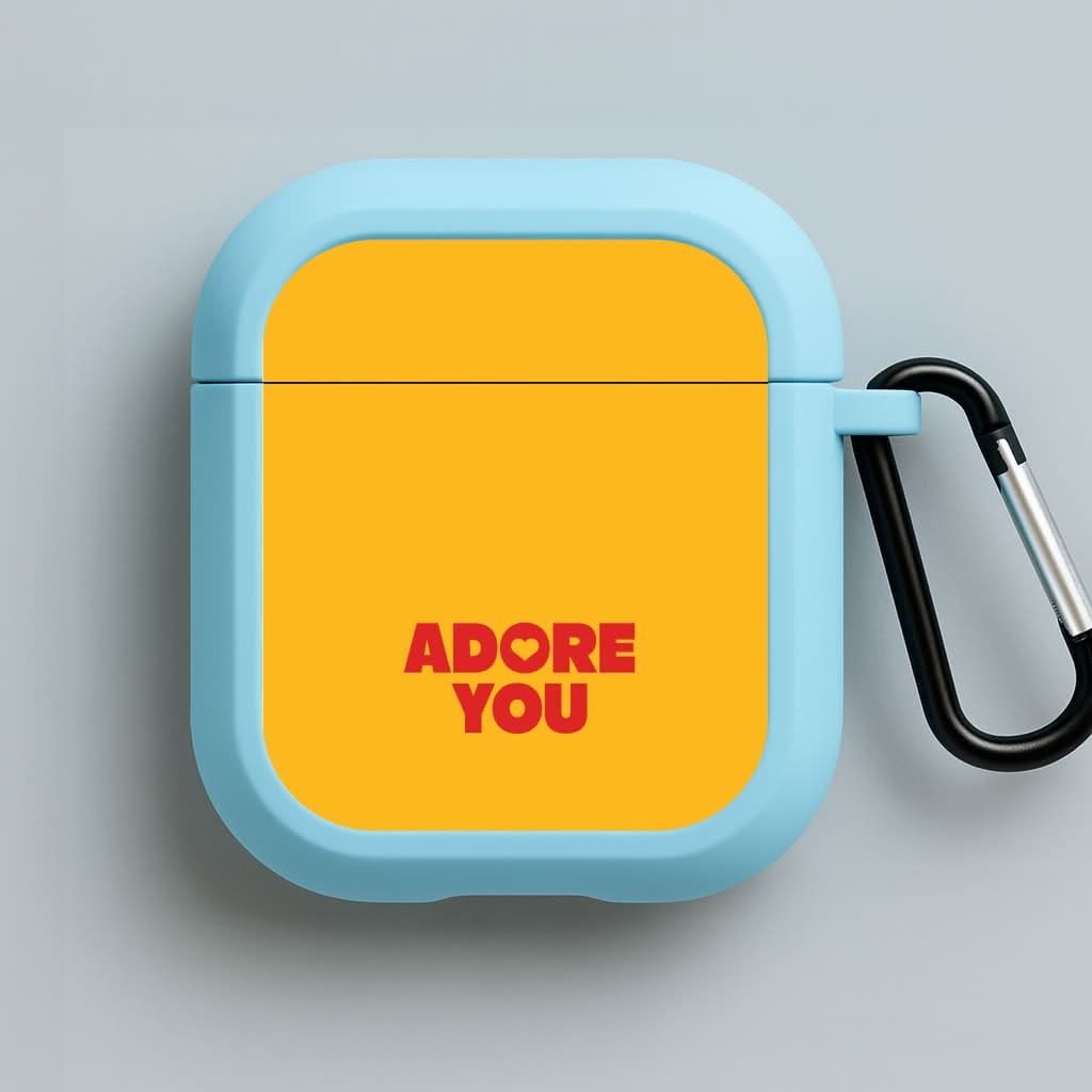 Adore You Blue AirPods Case