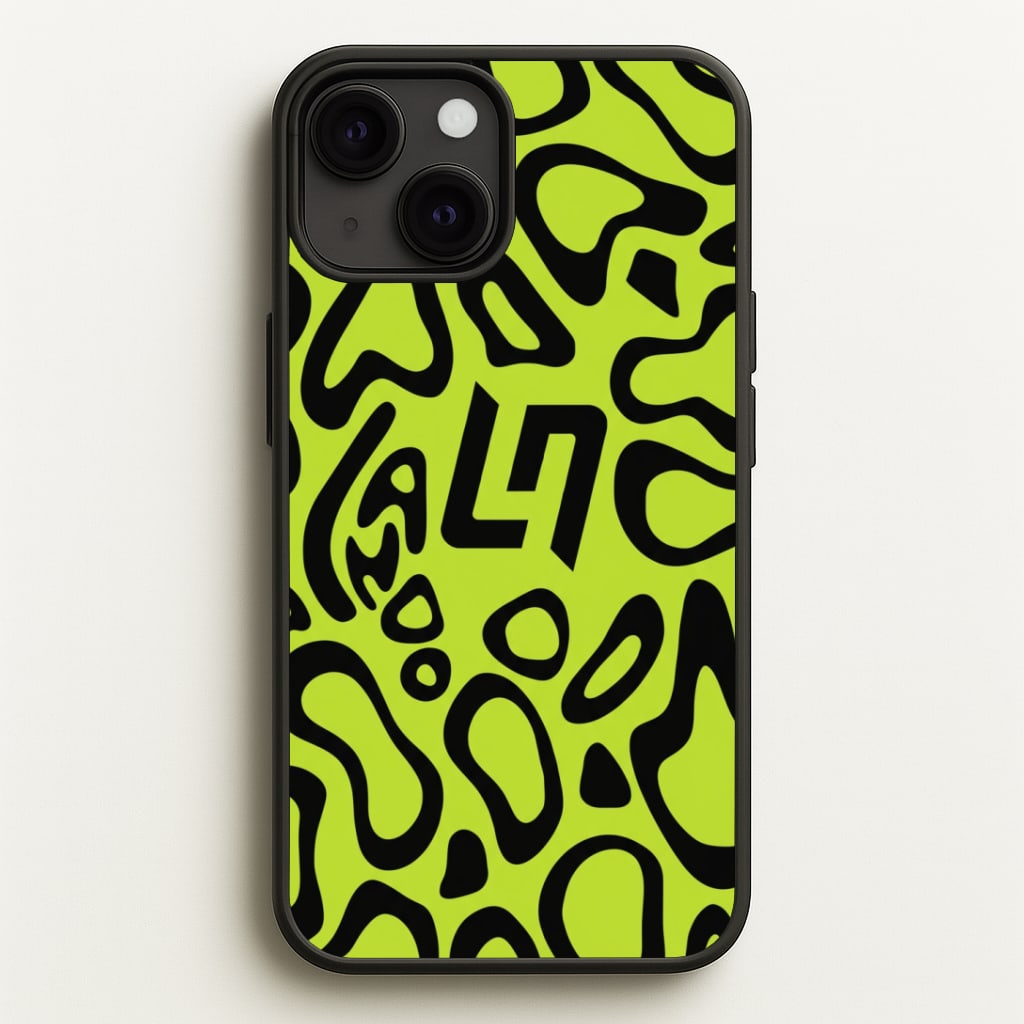 Norris Helmet Pattern iPhone 13 Mini Case