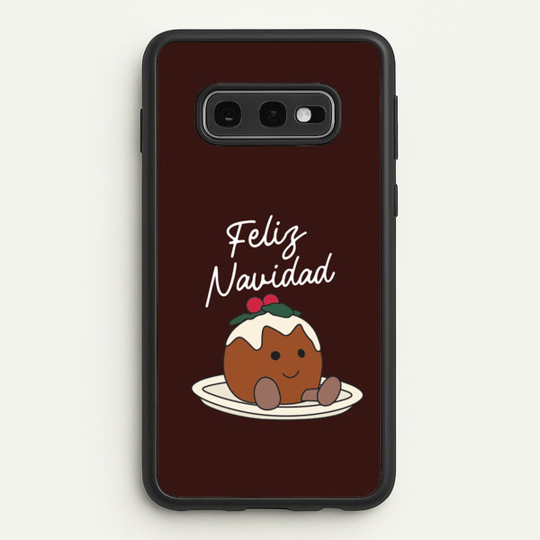 Christmas Pudding Plush Galaxy S10e Case