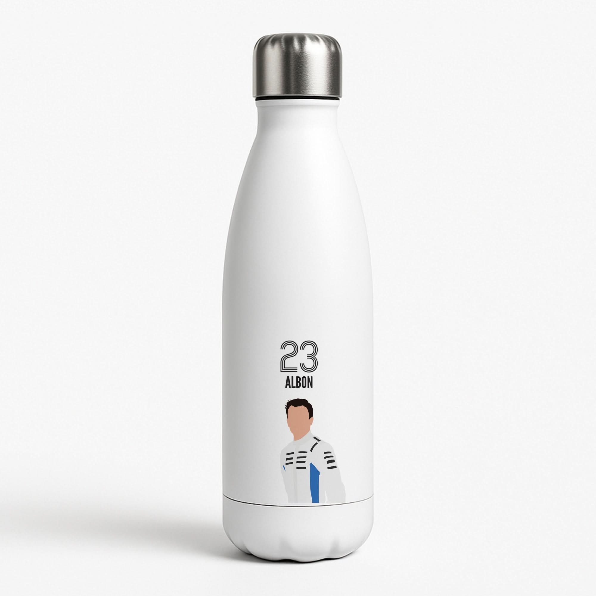 Albon 2026 White Water Bottle