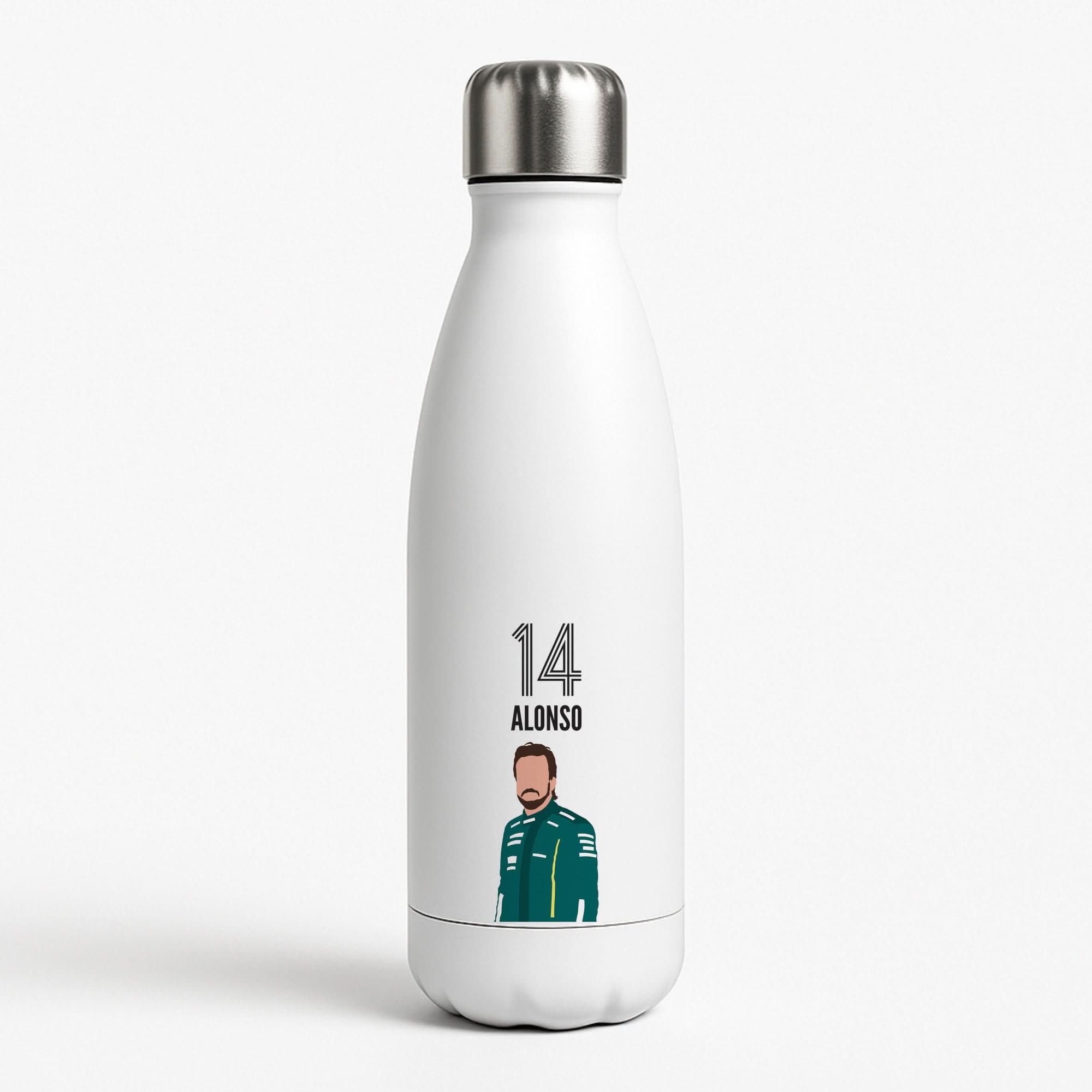 Alonso 2026 White Water Bottle