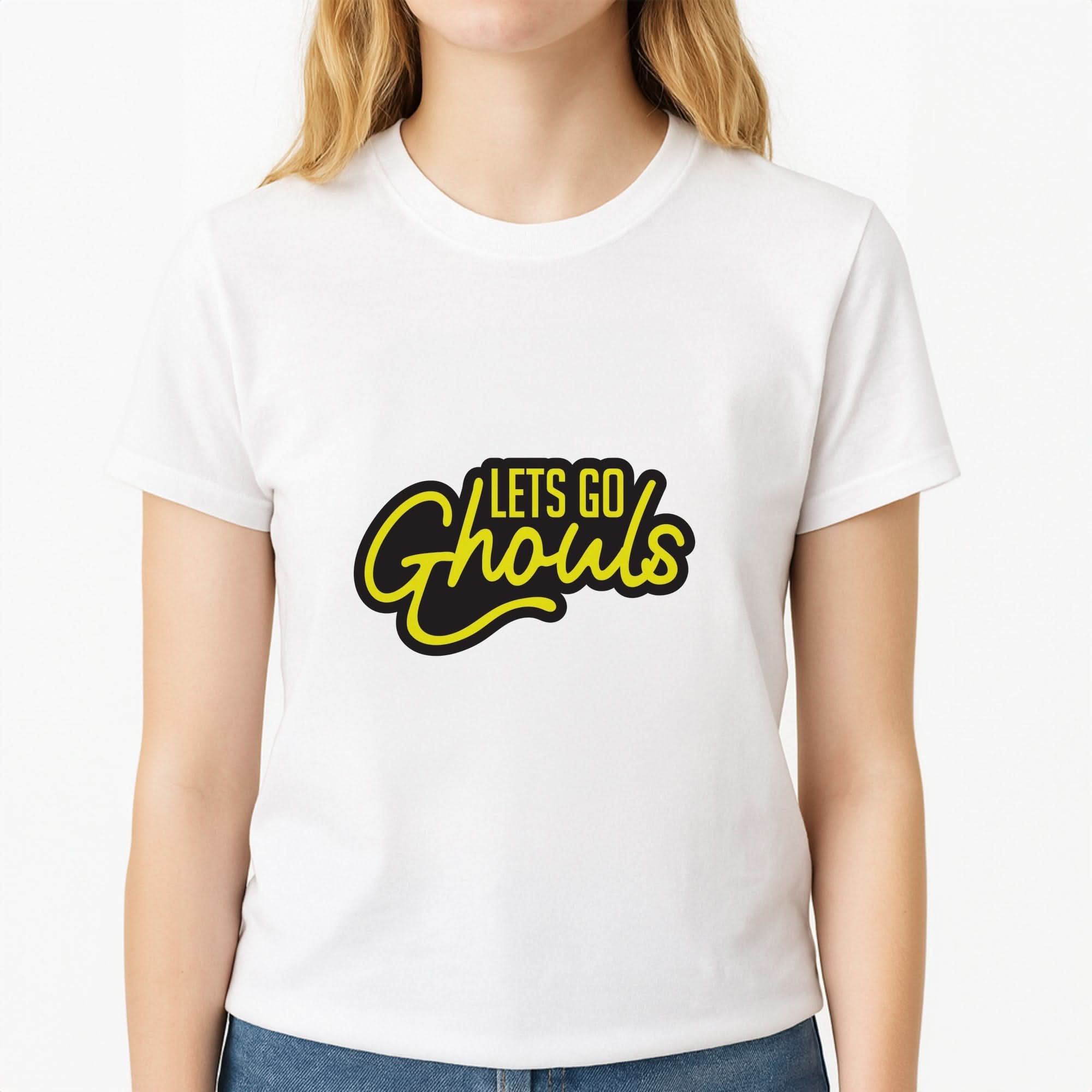Let's Go Ghouls Womens T-Shirt