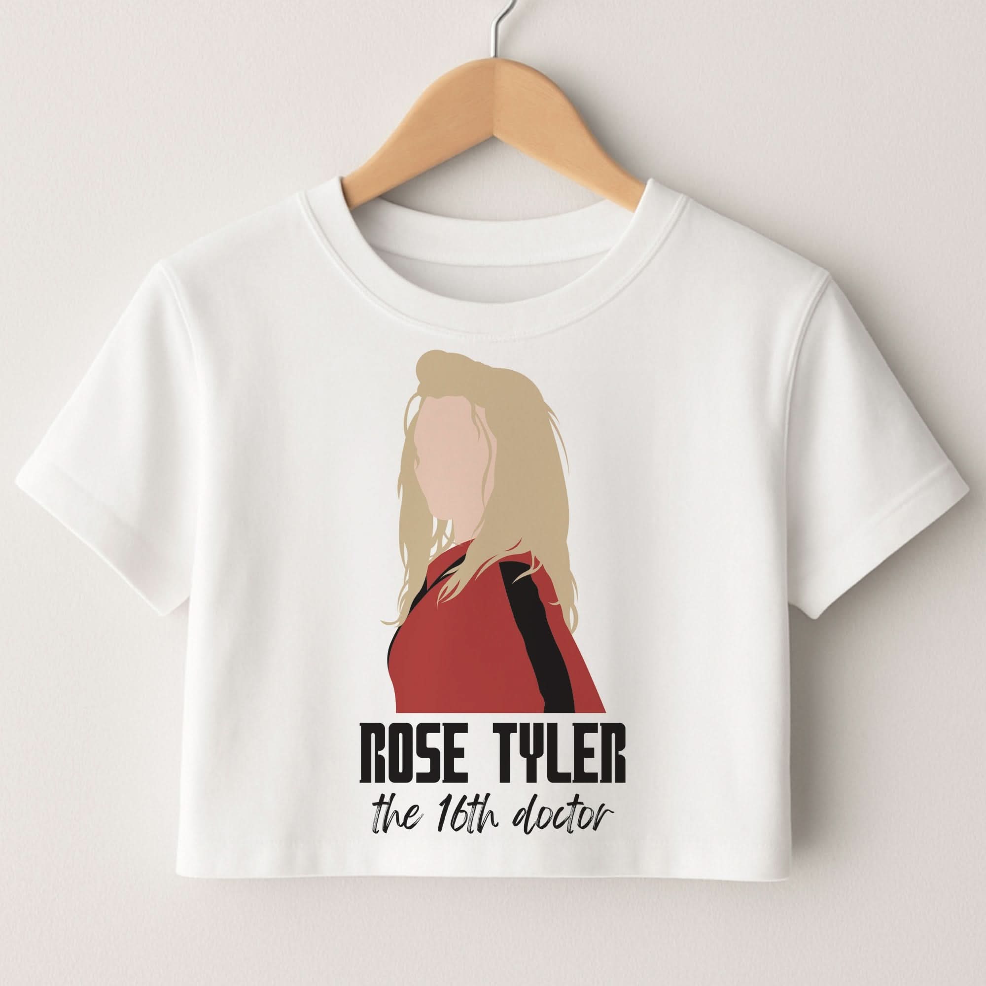 Rose The 16th Doctor Crop Top