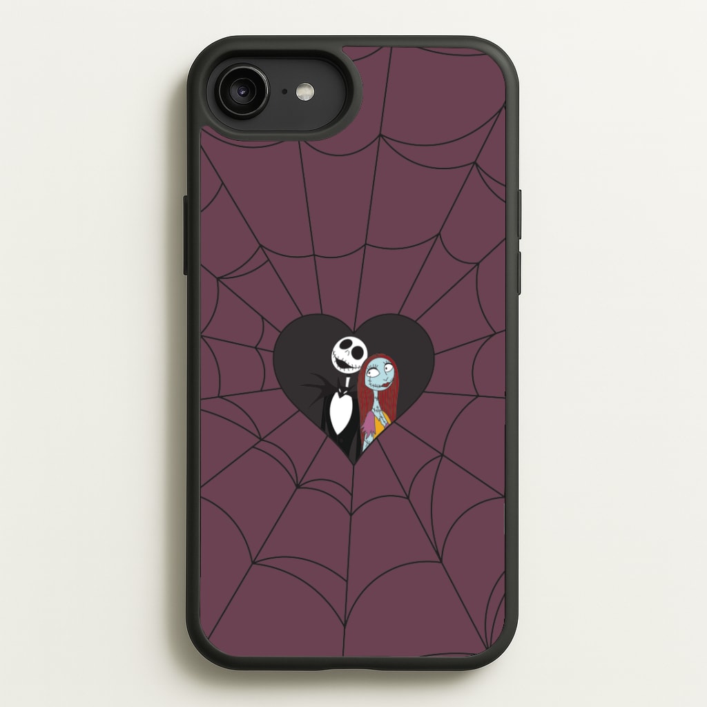J And S Cobweb Heart iPhone 6 Plus / 7 Plus / 8 Plus Case