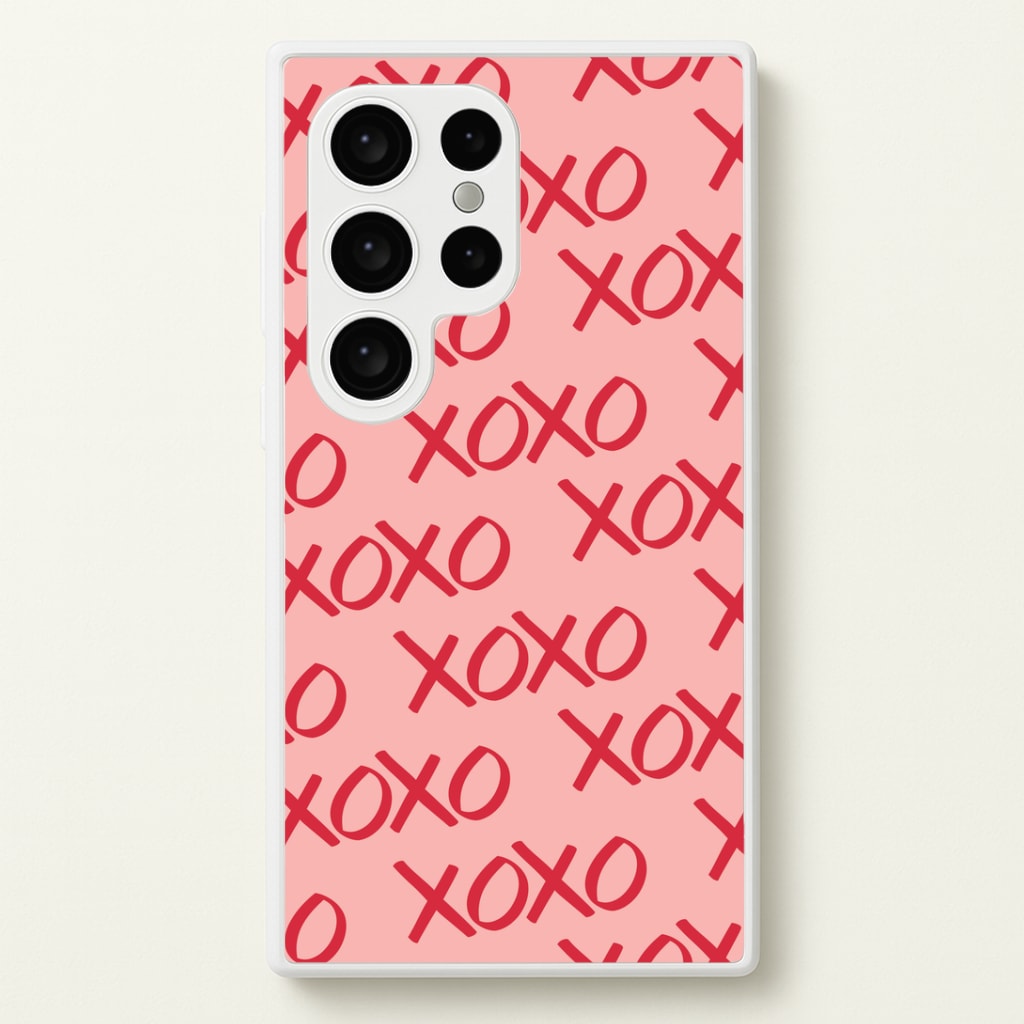 XOXO Pattern Galaxy S24 Ultra Case