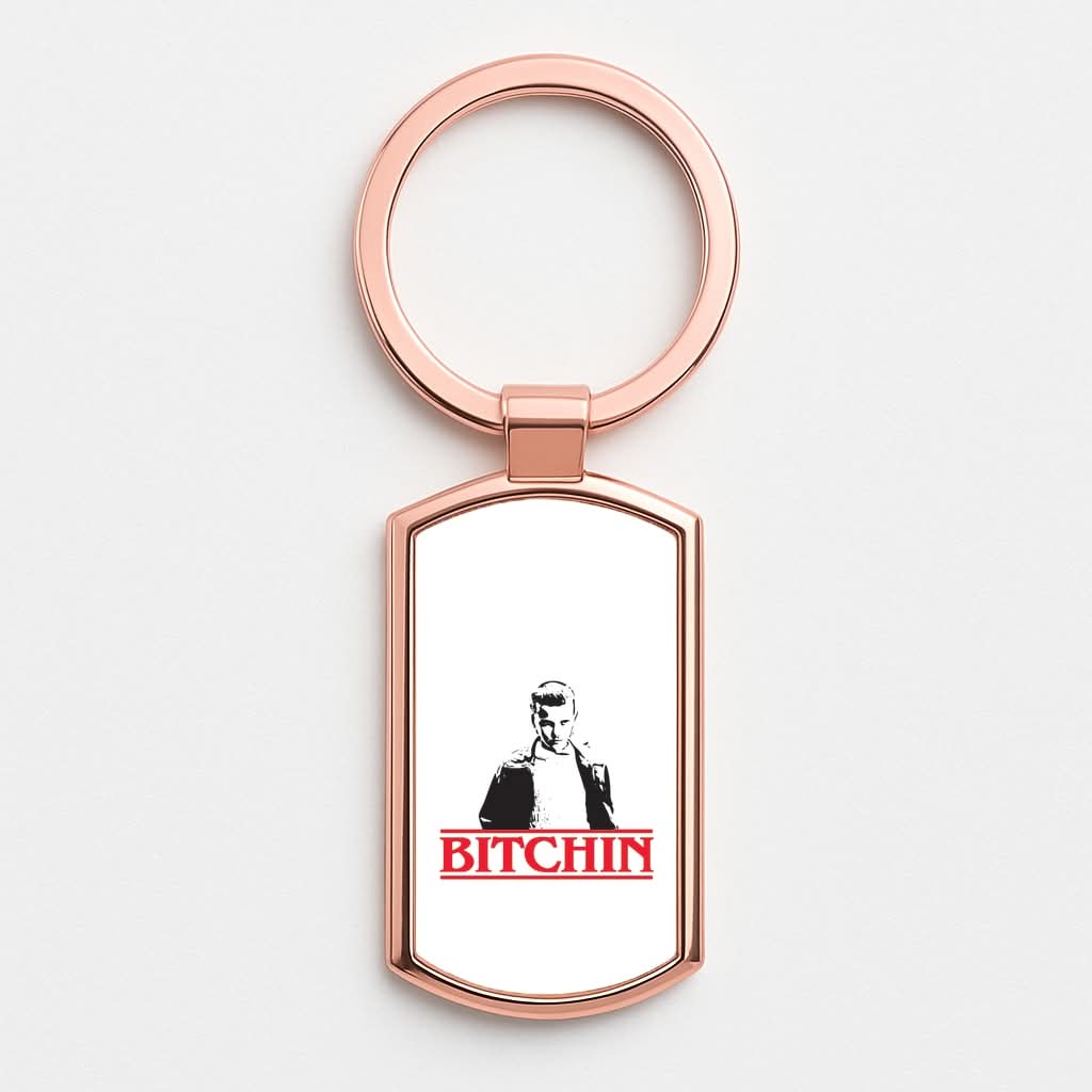 Eleven Bitchin' Rose Gold Keyring