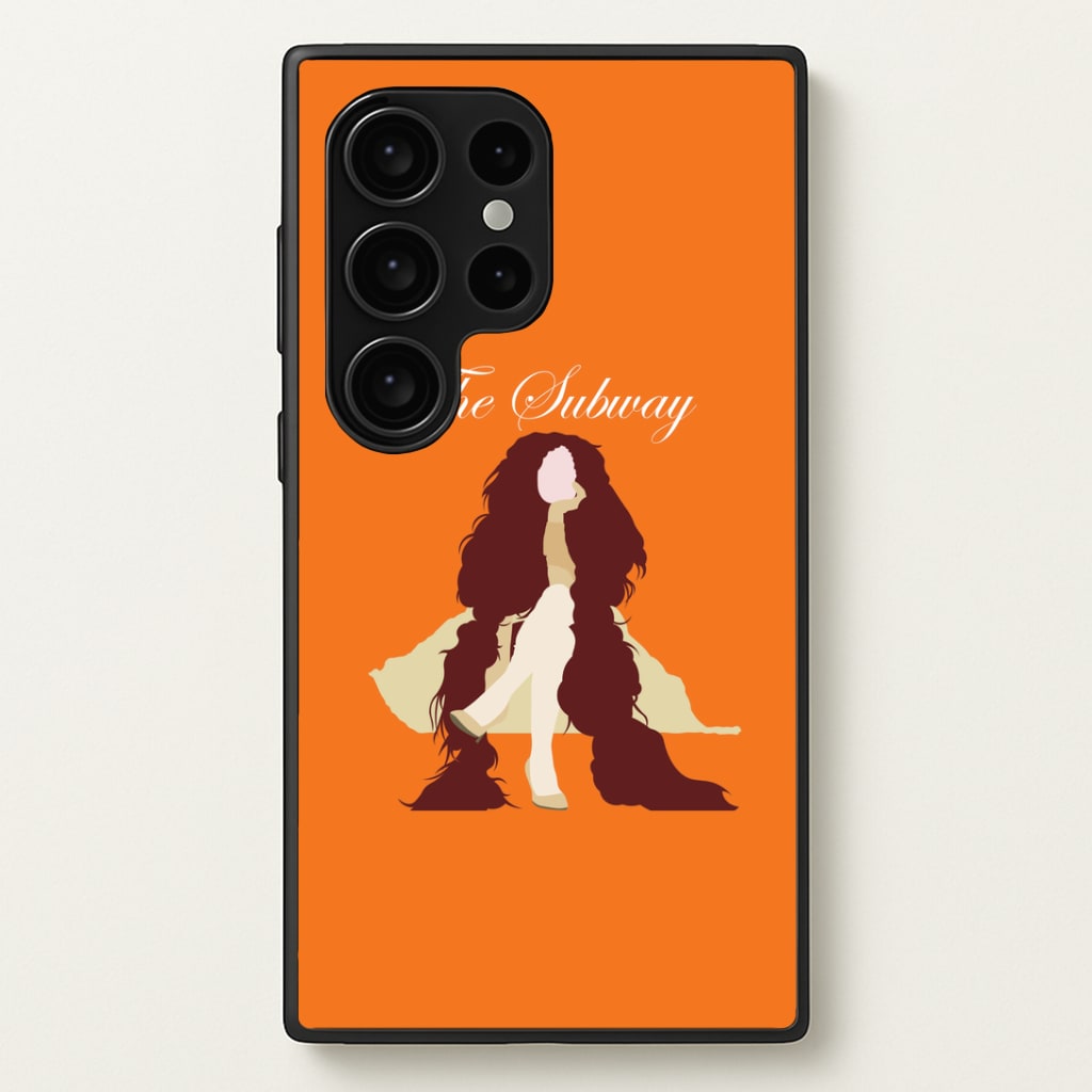Subway Orange Galaxy S24 Ultra Case