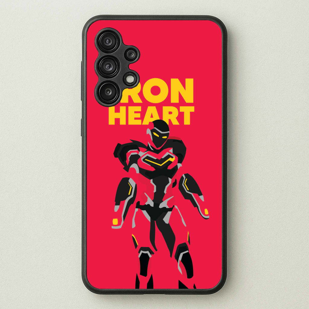 Metal Heart Hero Standing Galaxy A13 Case