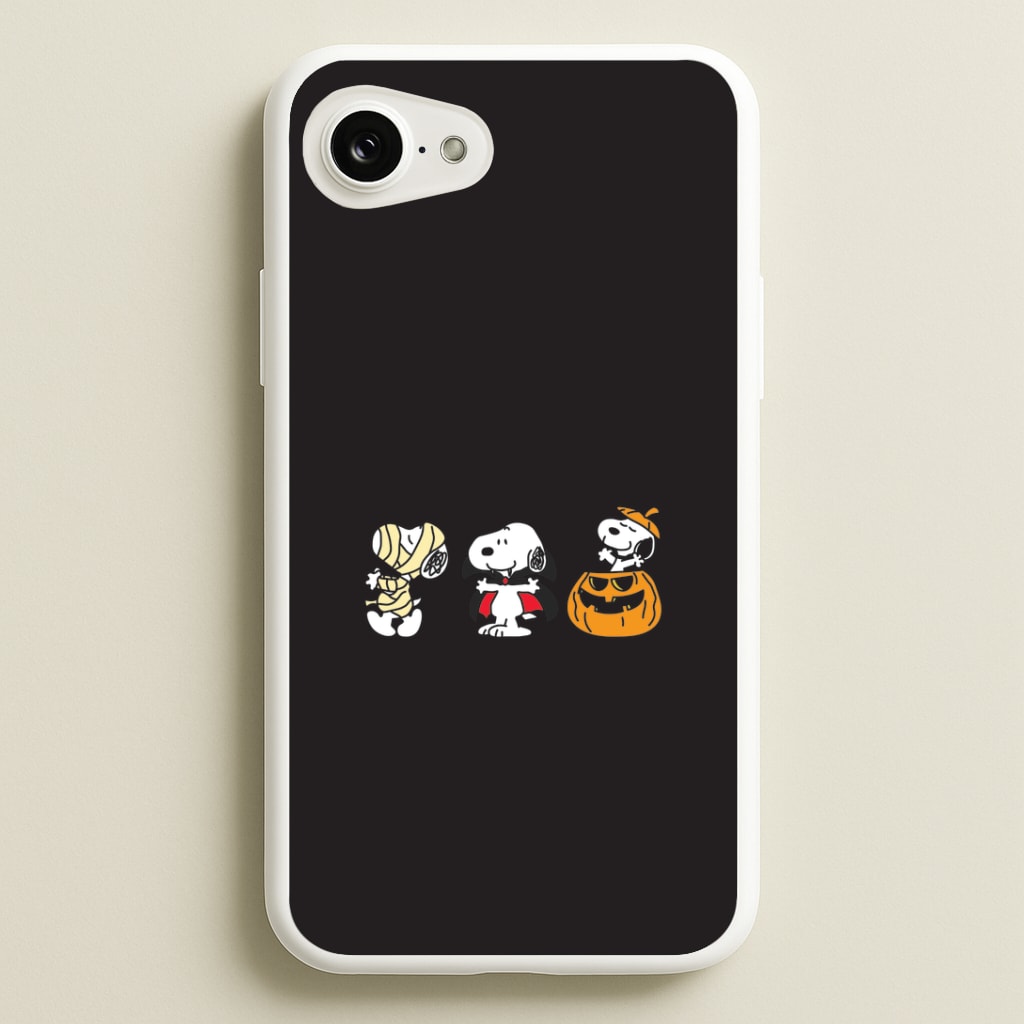 Cartoon Beagle Halloween Costumes iPhone 16e Case