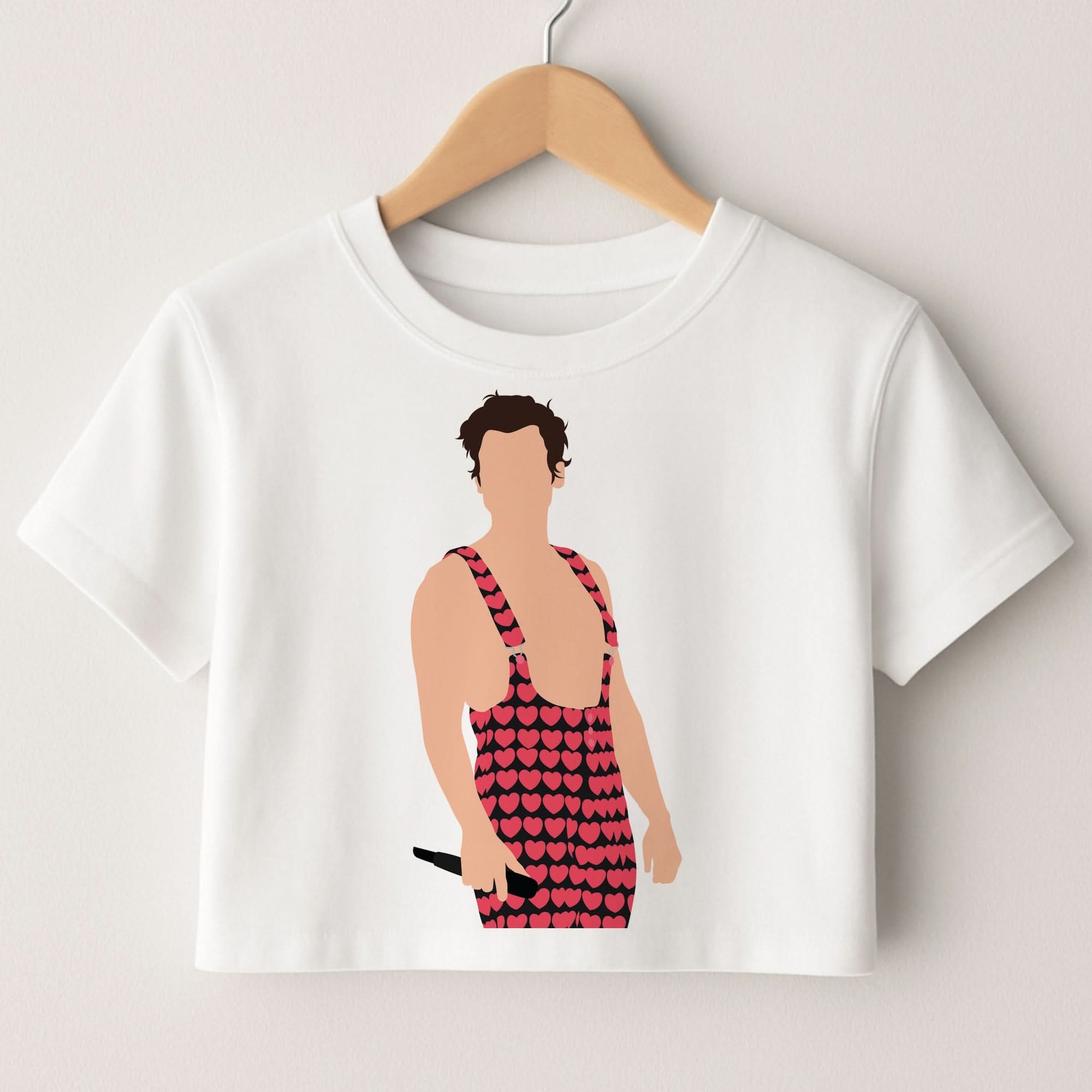 Harry Heart Jumpsuit Crop Top