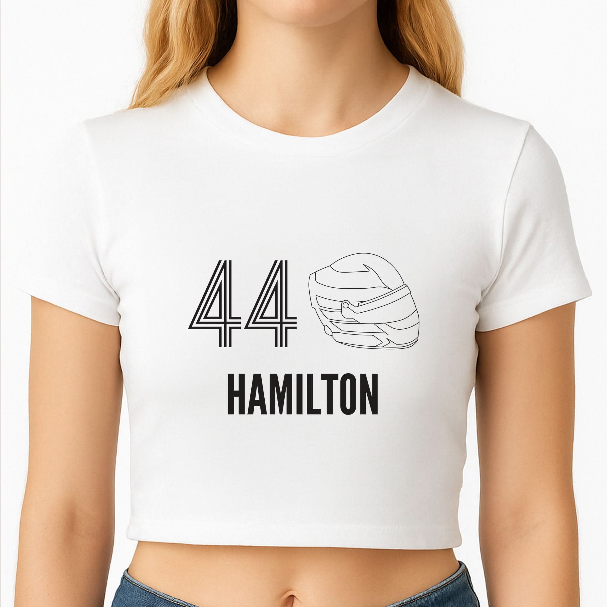 Hamilton Helmet 2026 Crop Top