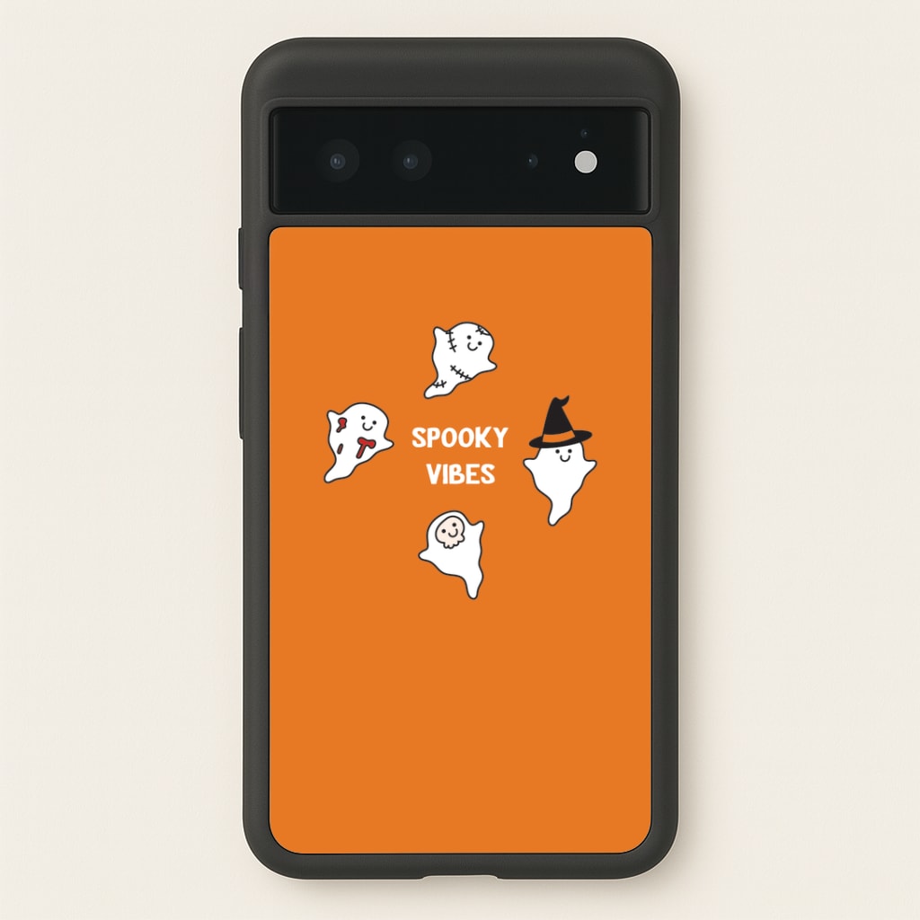 Spooky Vibes Ghosties I Google Pixel 6 Case