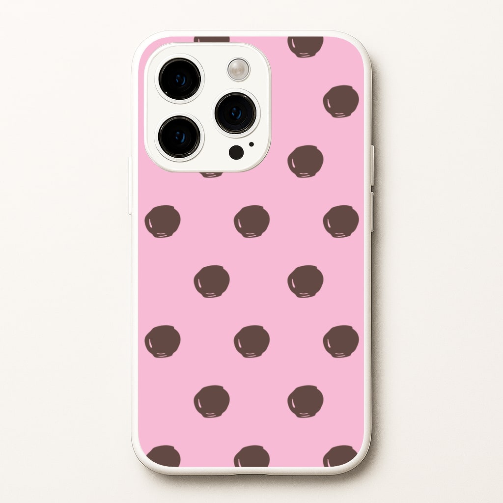 Strawberry Buttons iPhone 14 Pro Case