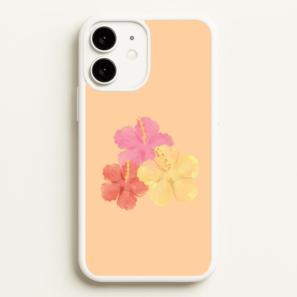 Hibiscus Sunset iPhone 11 Case