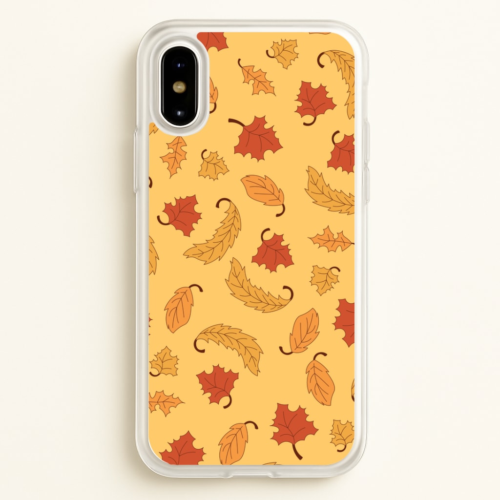 Leaves Assortment Pattern iPhone X / XS Case