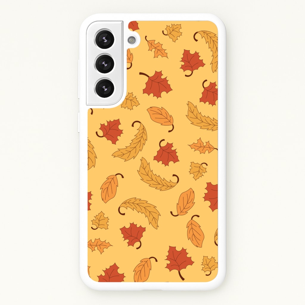 Leaves Assortment Pattern Galaxy S22 Plus Case