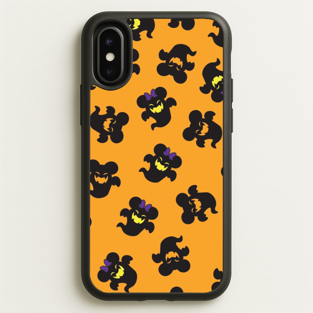 Mouse Ghosts Pattern iPhone X / XS Case